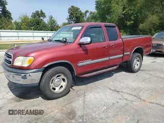 2001 Toyota Tundra SR5 с VIN 5TBBT44111S150216, выставлен на аукционе Copart как лот 80128345 с пробегом 186 097 миль миль и Чистый • Clean title. История ставок и продаж доступна на DreamBid. Изображение 1.