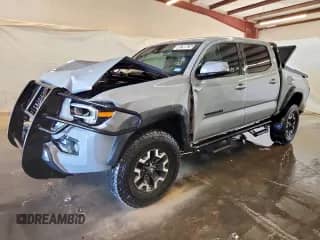 2021 Toyota Tacoma SR with VIN 5TFCZ5AN2MX251688, listed as a Copart auction lot 80790625 with 129,693 mi miles and Salvage title. Bid and sale history available at DreamBid. Image 1.