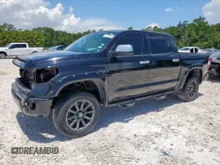 2016 Toyota Tundra Platinum с VIN 5TFAW5F12GX498347, выставлен на аукционе Copart как лот 62578675 с пробегом 294 650 миль миль и Списание • Salvage title. История ставок и продаж доступна на DreamBid. Изображение 1.