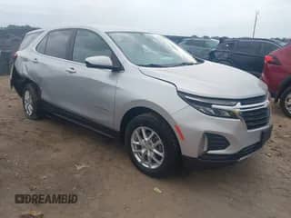 2022 Chevrolet Equinox LT с VIN 3GNAXTEV4NL134825, выставлен на аукционе IAAI как лот 42481577 с пробегом 45 633 миль миль и . История ставок и продаж доступна на DreamBid. Изображение 1.