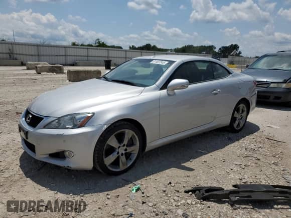 2010 Lexus IS 350 C с VIN JTHFE2C21A2500466, выставлен на аукционе Copart как лот 61407345 с пробегом 144 156 миль миль и Списание • Salvage title. История ставок и продаж доступна на DreamBid. Изображение 1.