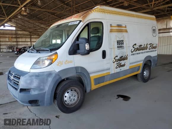 2018 Ram ProMaster Cargo с VIN 3C6TRVCG3JE103518, выставлен на аукционе Copart как лот 69404875 с пробегом 50 317 миль миль и Списание • Salvage title. История ставок и продаж доступна на DreamBid. Изображение 1.