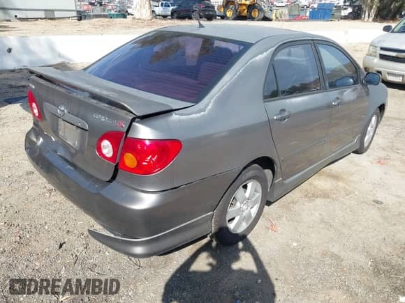 2004 Toyota Corolla CE with VIN 1NXBR32E84Z310058, listed as a IAAI auction lot 43090508 with 217,147 mi miles and . Bid and sale history available at DreamBid. Image 4.