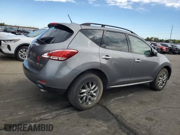 2014 Nissan Murano SV z VIN JN8AZ1MW2EW511023, wystawiony jako Copart lot #86144555 z przebiegiem 126 327 mil mil oraz Czysty tytuł • Clean title. Historia ofert i sprzedaży dostępna na DreamBid. Obrazek 3.