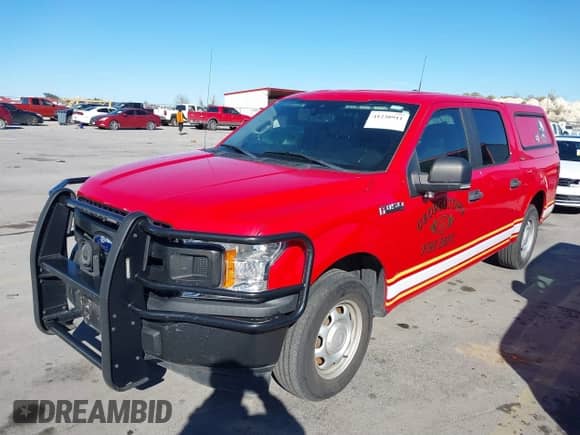 2019 Ford F-150 XL with VIN 1FTEW1CB6KKD50814, listed as a IAAI auction lot 41230911 with 35,600 mi miles and . Bid and sale history available at DreamBid. Image 2.