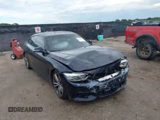 2015 BMW 4 Series 435i с VIN WBA4B1C5XFD418024, выставлен на аукционе IAAI как лот 43284093 с пробегом 117 629 миль миль и . История ставок и продаж доступна на DreamBid. Изображение 1.