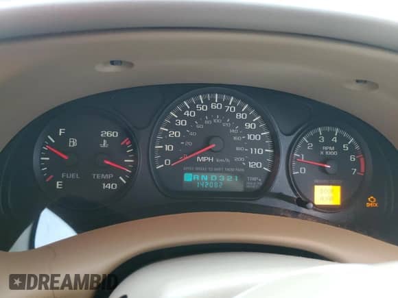 2003 Chevrolet Impala LS с VIN 2G1WH52K539134245, выставлен на аукционе Copart как лот 84367565 с пробегом 142 082 миль миль и Списание • Salvage title. История ставок и продаж доступна на DreamBid. Изображение 9.