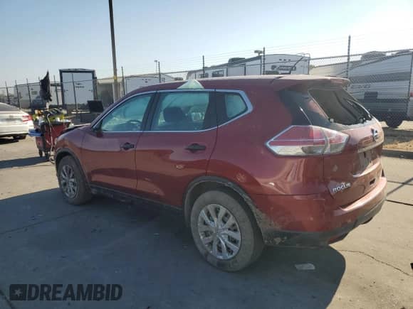 2016 Nissan Rogue SV with VIN 5N1AT2MT1GC800581, listed as a Copart auction lot 68364325 with Not provided miles and Salvage title. Bid and sale history available at DreamBid. Image 2.