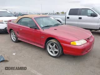 1998 Ford Mustang GT z VIN 1FAFP45X0WF185486, wystawiony jako IAAI lot #43450860 z przebiegiem 90 554 mil mil oraz . Historia ofert i sprzedaży dostępna na DreamBid. Obrazek 1.