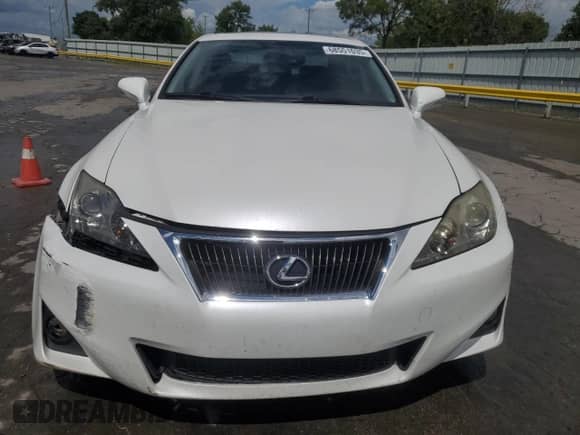 2013 Lexus IS 250 z VIN JTHBF5C27D5189058, wystawiony jako Copart lot #68551035 z przebiegiem 166 625 mil mil oraz Szkoda całkowita • Salvage title. Historia ofert i sprzedaży dostępna na DreamBid. Obrazek 5.