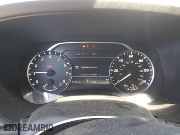 2022 Nissan Frontier SV with VIN 1N6ED1CM4NN633526, listed as a Copart auction lot 63091555 with 45,956 mi miles and Salvage title. Bid and sale history available at DreamBid. Image 9.