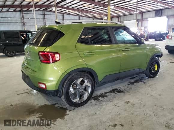 2021 Hyundai Venue SEL с VIN KMHRC8A32MU126568, выставлен на аукционе Copart как лот 84565855 с пробегом 55 826 миль миль и Списание • Salvage title. История ставок и продаж доступна на DreamBid. Изображение 3.