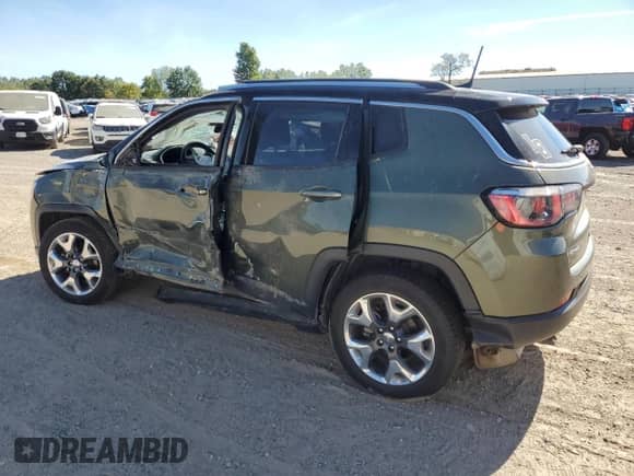 2019 Jeep Compass Limited z VIN 3C4NJDCBXKT840140, wystawiony jako Copart lot #84477385 z przebiegiem 62 340 mil mil oraz Czysty tytuł • Clean title. Historia ofert i sprzedaży dostępna na DreamBid. Obrazek 2.