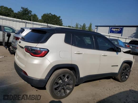 2019 Jeep Compass Limited z VIN 3C4NJCCB4KT782519, wystawiony jako Copart lot #81130945 z przebiegiem 59 951 mil mil oraz Szkoda całkowita • Salvage title. Historia ofert i sprzedaży dostępna na DreamBid. Obrazek 3.