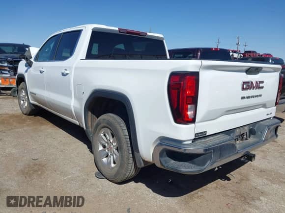 2020 GMC Sierra 1500 SLE with VIN 1GTP8BED2LZ172075, listed as a IAAI auction lot 41766195 with 47,281 mi miles and . Bid and sale history available at DreamBid. Image 3.