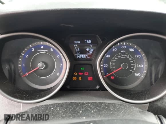 2014 Hyundai Elantra Sport с VIN KMHDH4AH9EU174862, выставлен на аукционе Copart как лот 67595635 с пробегом 142 887 миль миль и Списание • Salvage title. История ставок и продаж доступна на DreamBid. Изображение 9.