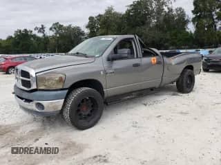 2007 Dodge 2500 SLT with VIN 3D7KR28C97G724516, listed as a Copart auction lot 71608014 with 247,245 mi miles and Salvage title. Bid and sale history available at DreamBid. Image 1.