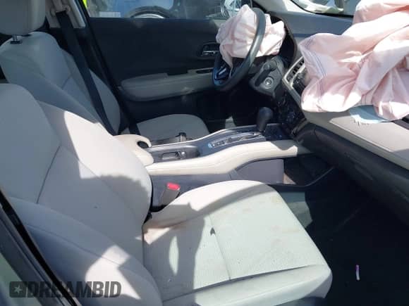 2021 Honda HR-V LX with VIN 3CZRU5H35MM731334, listed as a IAAI auction lot 42385326 with 37,025 mi miles and . Bid and sale history available at DreamBid. Image 5.