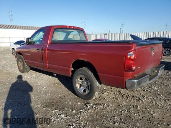 2007 Dodge 1500 SLT с VIN 1D7HA16P17J537898, выставлен на аукционе Copart как лот 82298455 с пробегом 191 179 миль миль и Чистый • Clean title. История ставок и продаж доступна на DreamBid. Изображение 2.