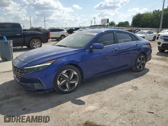 2021 Hyundai Elantra Limited с VIN 5NPLP4AG1MH009018, выставлен на аукционе Copart как лот 69303645 с пробегом 83 635 миль миль и Списание • Salvage title. История ставок и продаж доступна на DreamBid. Изображение 1.