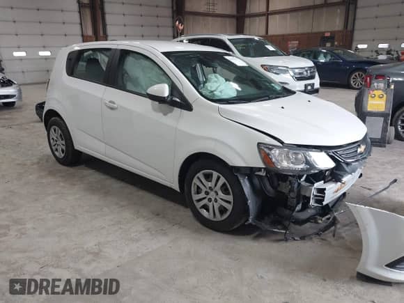 2020 Chevrolet Sonic LT with VIN 1G1JG6SB9L4110004, listed as a IAAI auction lot 41921452 with 106,676 mi miles and . Bid and sale history available at DreamBid. Image 1.
