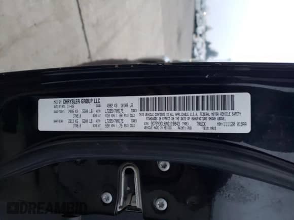 2010 Dodge 3500 Laramie with VIN 3D73Y3CL6AG110843, listed as a Copart auction lot 41384545 with 347,573 mi miles and Salvage title. Bid and sale history available at DreamBid. Image 14.