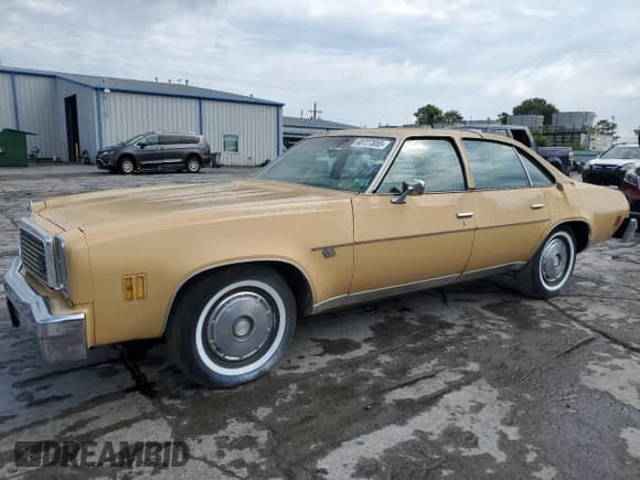 1976 Chevrolet Malibu с VIN 1D29Q6R434861, выставлен на аукционе Copart как лот 68727855 с пробегом 91 637 миль миль и Чистый • Clean title. История ставок и продаж доступна на DreamBid. Изображение 1.