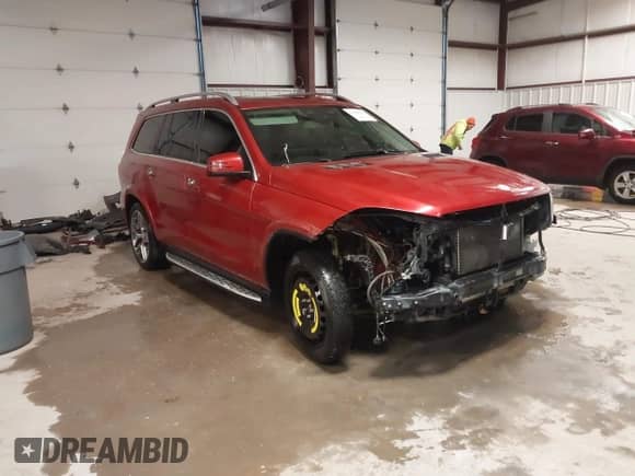 2017 Mercedes-Benz GLS 550 with VIN 4JGDF7DE2HA794192, listed as a IAAI auction lot 41308713 with 117,034 mi miles and . Bid and sale history available at DreamBid. Image 1.