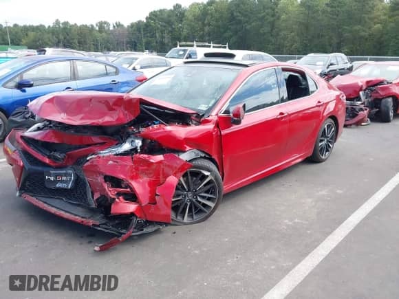 2020 Toyota Camry XSE z VIN 4T1K61AK3LU317132, wystawiony jako IAAI lot #43239395 z przebiegiem 59 174 mil mil oraz . Historia ofert i sprzedaży dostępna na DreamBid. Obrazek 2.