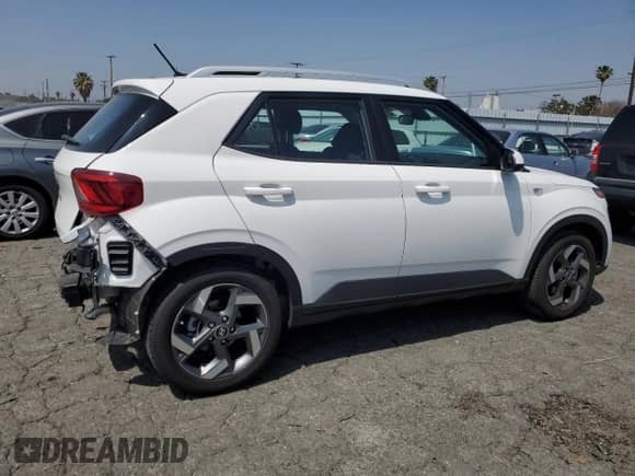 2023 Hyundai Venue SEL with VIN KMHRC8A32PU255642, listed as a Copart auction lot 51968514 with 5,925 mi miles and . Bid and sale history available at DreamBid. Image 3.