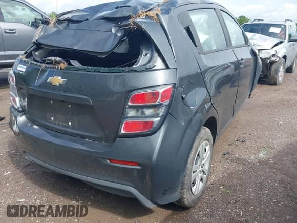 2020 Chevrolet Sonic LT with VIN 1G1JG6SB3L4121161, listed as a IAAI auction lot 42181846 with 65,307 mi miles and . Bid and sale history available at DreamBid. Image 4.