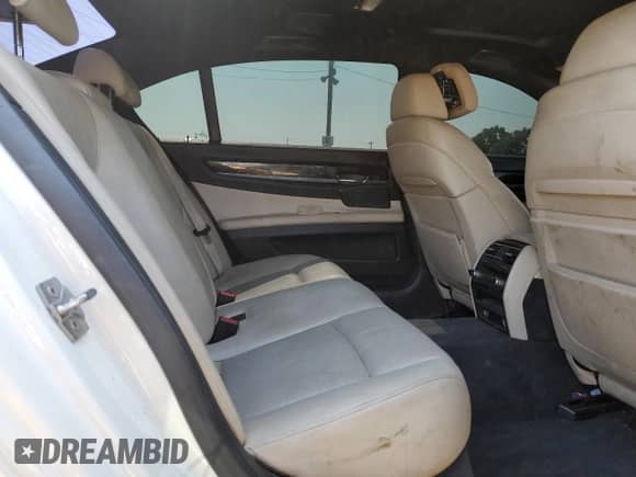 2012 BMW 7 Series 740Li with VIN WBAKB4C51CC575564, listed as a Copart auction lot 60080945 with 148,202 mi miles and Clean title. Bid and sale history available at DreamBid. Image 10.