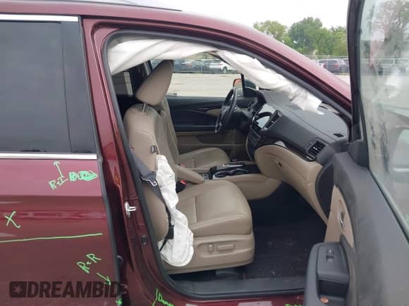 2021 Honda Pilot Elite с VIN 5FNYF6H02MB042122, выставлен на аукционе IAAI как лот 42337231 с пробегом 53 410 миль миль и . История ставок и продаж доступна на DreamBid. Изображение 5.