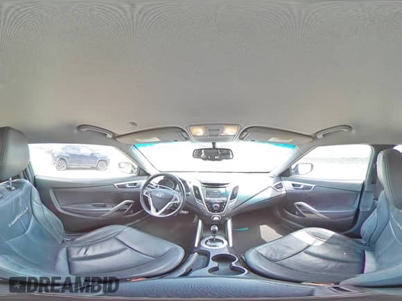 2015 Hyundai Veloster RE:FLEX with VIN KMHTC6AD2FU221167, listed as a Copart auction lot 55792935 with 93,541 mi miles and Salvage title. Bid and sale history available at DreamBid. Image 15.