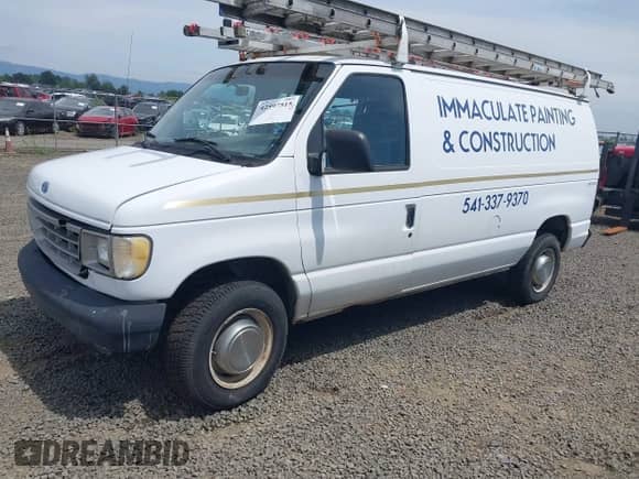 1995 Ford Econoline Cargo с VIN 1FTFE24H5SHB81429, выставлен на аукционе IAAI как лот 42597515 с пробегом 99 400 миль миль и . История ставок и продаж доступна на DreamBid. Изображение 17.