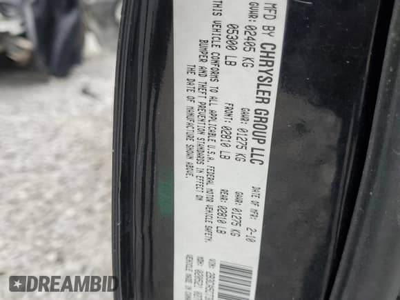 2010 Dodge Charger R/T with VIN 2B3CA5CT3AH172325, listed as a Copart auction lot 43948415 with 257,870 mi miles and Salvage title. Bid and sale history available at DreamBid. Image 12.