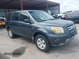 2006 Honda Pilot LX с VIN 5FNYF28156B004291, выставлен на аукционе IAAI как лот 43109933 с пробегом 221 756 миль миль и . История ставок и продаж доступна на DreamBid. Изображение 1.
