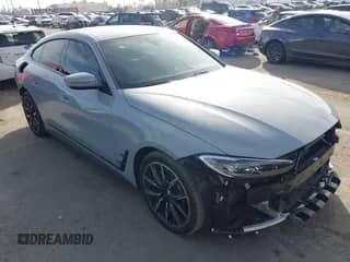 2023 BMW 4 Series 430i with VIN WBA63AV08PFP30470, listed as a IAAI auction lot 41483994 with 14,787 mi miles and . Bid and sale history available at DreamBid. Image 1.