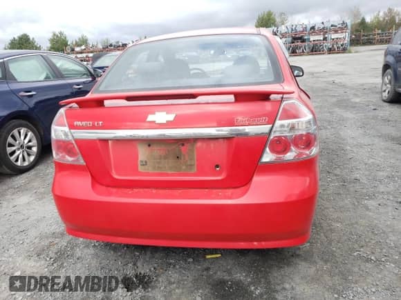 2008 Chevrolet Aveo LT с VIN KL1TG55618B190109, выставлен на аукционе Copart как лот 70290094 с пробегом 172 774 миль миль и Списание • Salvage title. История ставок и продаж доступна на DreamBid. Изображение 6.