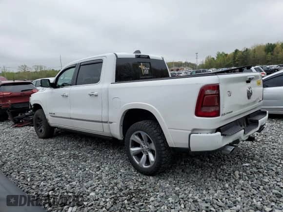 2022 Ram 1500 Limited with VIN 1C6SRFHM6NN195497, listed as a Copart auction lot 54823035 with 69,062 mi miles and Salvage title. Bid and sale history available at DreamBid. Image 2.