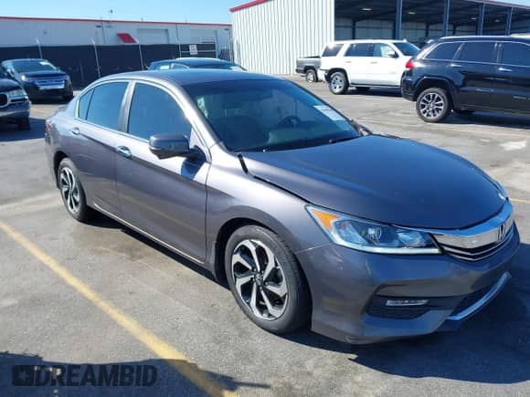 2017 Honda Accord EX-L с VIN 1HGCR2F85HA032154, выставлен на аукционе IAAI как лот 40448564 с пробегом 140 402 миль миль и . История ставок и продаж доступна на DreamBid. Изображение 1.