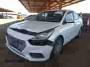2018 Hyundai Accent SE with VIN 3KPC24A3XJE017582, listed as a IAAI auction lot 43045332 with 84,883 mi miles and . Bid and sale history available at DreamBid. Image 17.