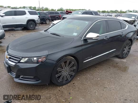 2015 Chevrolet Impala LTZ with VIN 1G1155SL8FU135991, listed as a IAAI auction lot 41895946 with 150,332 mi miles and . Bid and sale history available at DreamBid. Image 2.