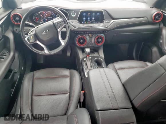 2021 Chevrolet Blazer RS с VIN 3GNKBERS1MS555646, выставлен на аукционе Copart как лот 60567725 с пробегом 71 328 миль миль и Чистый • Clean title. История ставок и продаж доступна на DreamBid. Изображение 8.