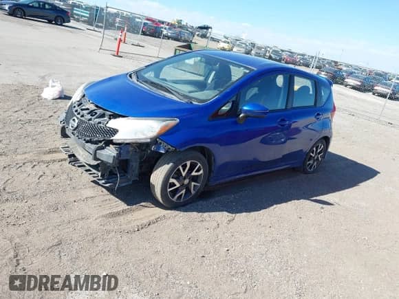 2015 Nissan Note S with VIN 3N1CE2CP7FL363381, listed as a IAAI auction lot 43075695 with 211,559 mi miles and . Bid and sale history available at DreamBid. Image 2.