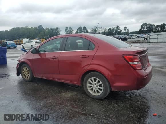 2019 Chevrolet Sonic LT с VIN 1G1JD5SB1K4127493, выставлен на аукционе Copart как лот 80186625 с пробегом 142 057 миль миль и Списание • Salvage title. История ставок и продаж доступна на DreamBid. Изображение 2.