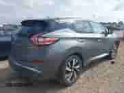 2015 Nissan Murano Platinum with VIN 5N1AZ2MG7FN209336, listed as a IAAI auction lot 43168882 with 170,560 mi miles and . Bid and sale history available at DreamBid. Image 4.