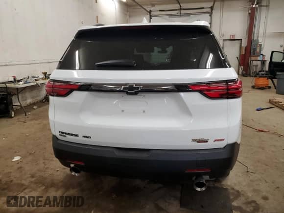 2024 Chevrolet Traverse with VIN 1GNETYKW3RJ133301, listed as a Copart auction lot 83842444 with 14,963 mi miles and Salvage title. Bid and sale history available at DreamBid. Image 6.