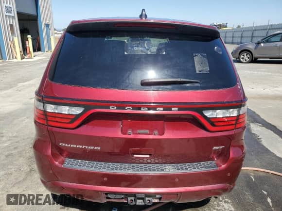 2023 Dodge Durango GT Plus with VIN 1C4RDHDG2PC553369, listed as a Copart auction lot 56941655 with 37,080 mi miles and Salvage title. Bid and sale history available at DreamBid. Image 6.