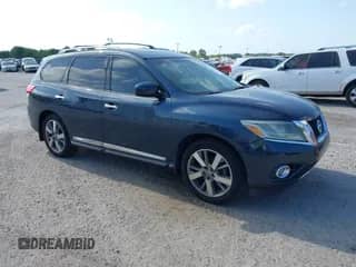 2014 Nissan Pathfinder S with VIN 5N1AR2MN1EC694064, listed as a IAAI auction lot 42121794 with 179,738 mi miles and . Bid and sale history available at DreamBid. Image 1.